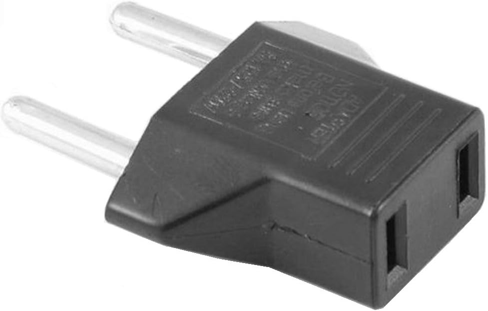 Adaptador de Enchufe Europa Macho a USA Hembra 6A/250V