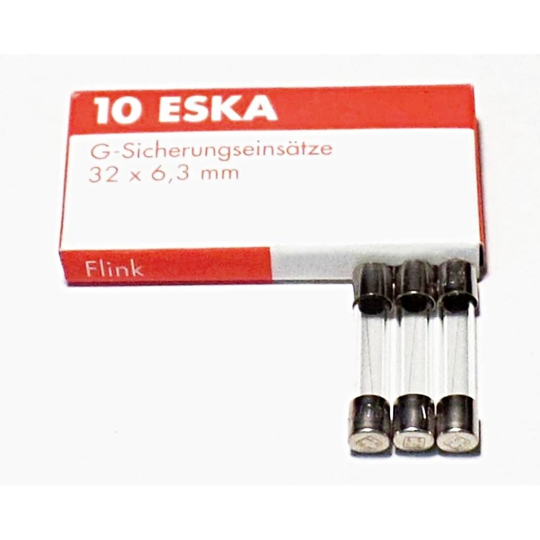 Fusible 4A 6x32mm F Rápido Cajita 10uds 632-623