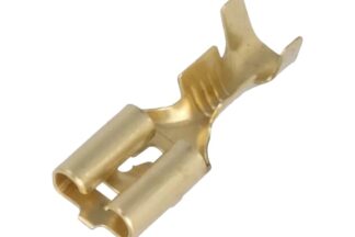 Terminal Faston 6,3x0,8mm Hembra con Reten, 1 - 2,5mm²