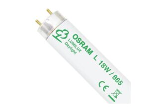 Tubo Fluorescente OSRAM Lumilux L 18W/865 T8 6500K (Caja 25 Unidades)
