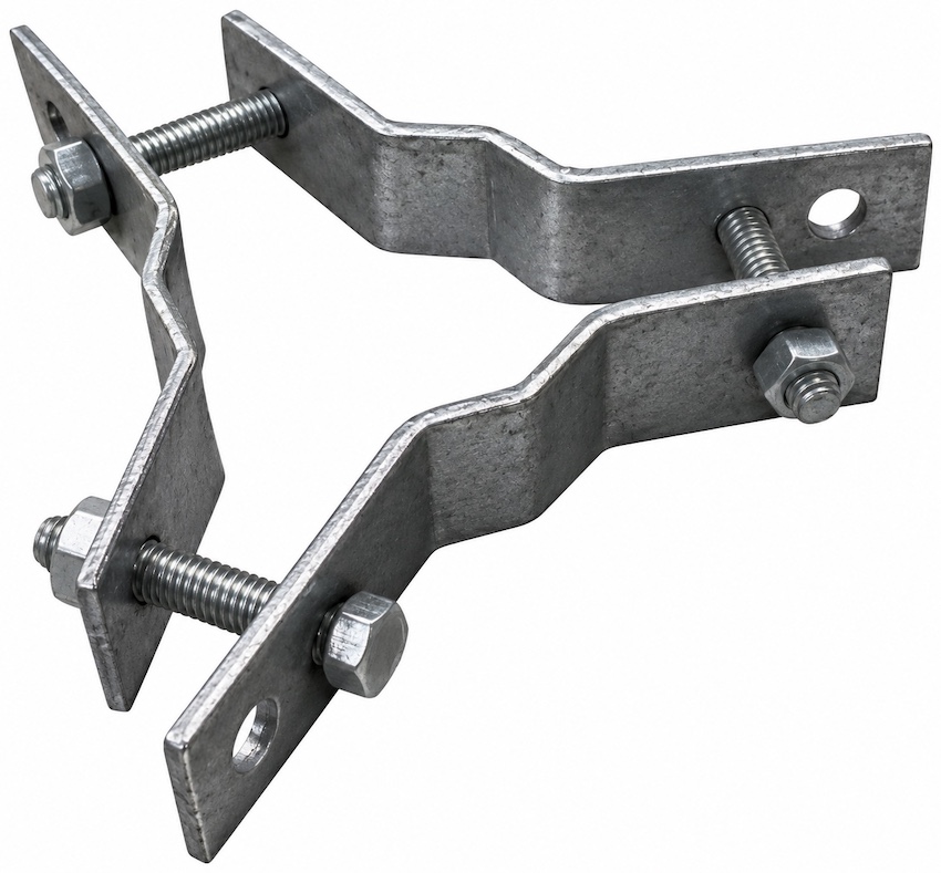Brida para Vientos Ajustable, para Mástiles de Ø25 a 40mm