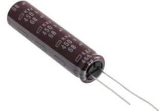 Condensador Electrolítico 68uF/450V, 105º, Ø12,5x50mm AEC-Q200