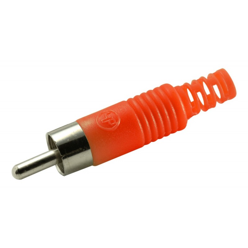 Conector RCA Macho rojo