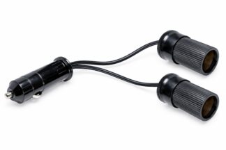 Conexión Cable Mechero Macho - Hembra x 2, AA-746 25cm