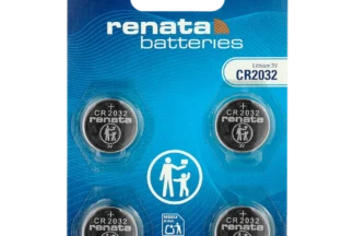 Pila de Litio CR2032 RENATA 3V 260mAh Pack 4 Unidades
