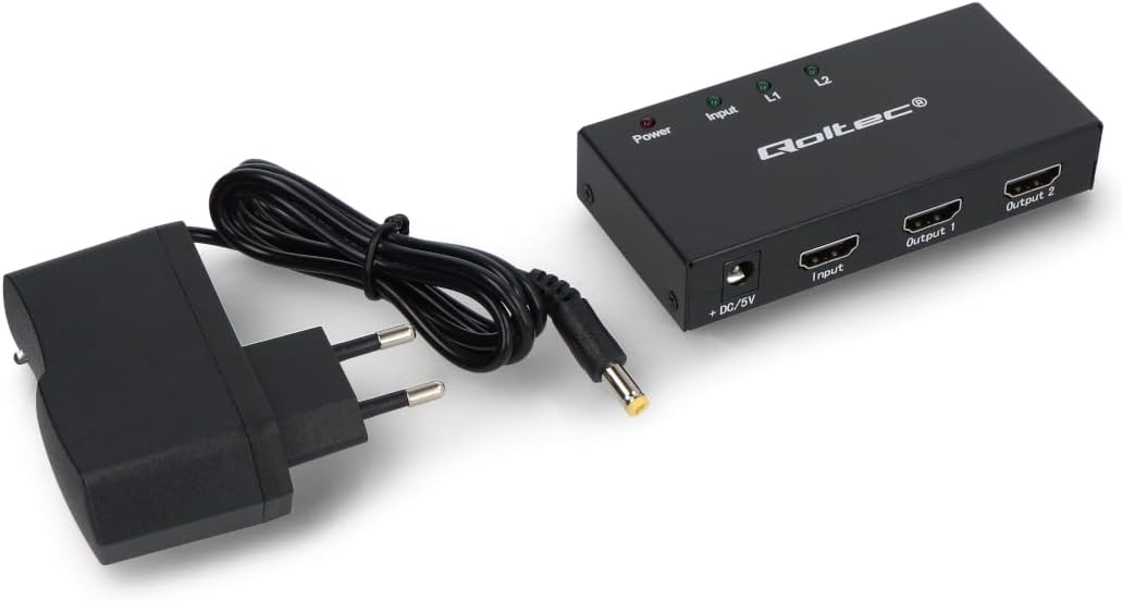 Distribuidor (Splitter) HDMI Activo 2 x HDMI 4K x 2K 3,4 Gbps - Imagen 3