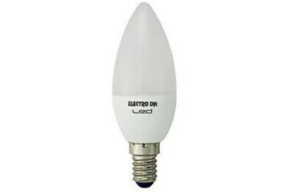 BOMBILLA E14 LED VELA C35 4,5W (luz Blanco día)