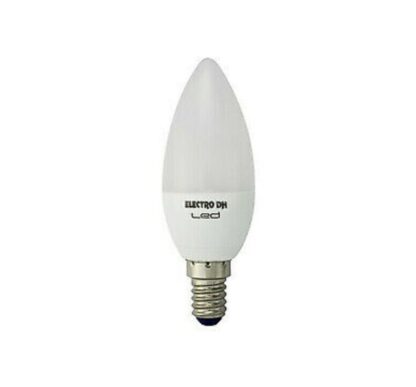 BOMBILLA E14 LED VELA C35 4,5W (luz Blanco día)