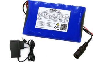 Bateria Litio 12V 6800mAh 114x67x19mm + Cargador