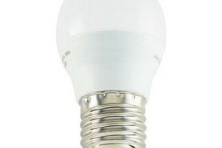 Bombilla E27 LED esférica G45 5W