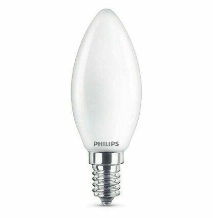Bombilla Philips E14 Led Vela Blanca 840/4000K 6,5W/60W