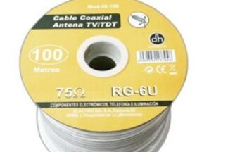 CABLE COAXIAL ANTENA 75ohm RG-6/U