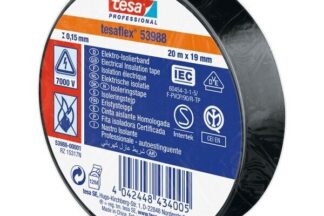 Cinta Aislante Negra Homologada 20mx19mm TESA 53988