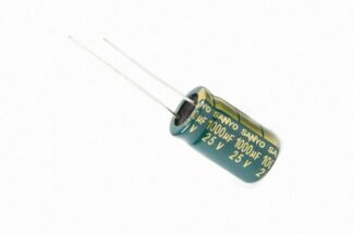 Condensador electrolítico 1.000uF 25V 105º 10x17mm
