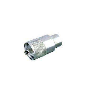 Conector UHF MACHO PL259 para cable RG-213 y RG-11 - Imagen 3