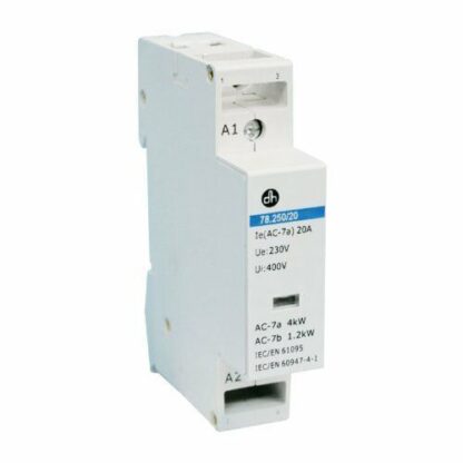 Contactor 20A / 230 VAC de dos polos