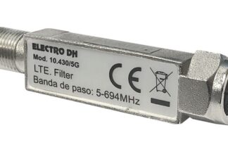 Filtro LTE (5G) Conectores F Macho - Hembra