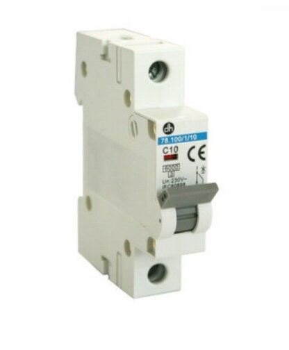 INTERRUPTOR AUTOMATICO 1 POLO 10A/230VAC MAGNETOTERMICO MCB