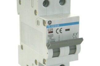 INTERRUPTOR AUTOMATICO 2 POLOS 25A/400VAC MAGNETOTERMICO MCB