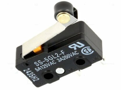 Microconmutador SS-5GL2-F; SPDT; ON-(ON), 0,49N, 20x10x6,4mm
