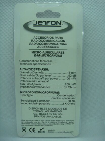 Micro-Auricular Jack 3,5mm 90º 4P - Imagen 3
