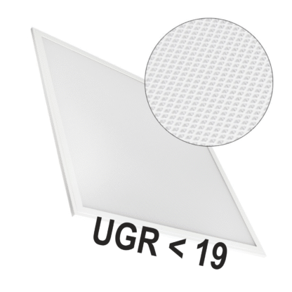 Panel LED empotrar homologado UGR<19, luz blanca, 42W, 595x595x8mm - Imagen 3