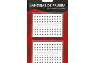 Placa Pruebas Protoboard Breadboard 170p 45x35mm Blister 2uds