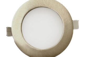 Plafón Led Empotrar Niquel Ø12cm 9W 820lm "F" CCT Electro DH