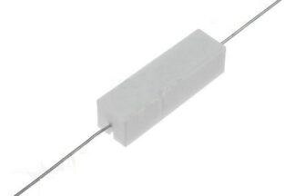 RESISTENCIA BOBINADA 4R7 7W 4,7 Ohm ±5%, 9,5x9,5x35mm (5 Unidades)