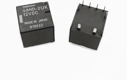 Relé Automoción 12Vdc 8pin G8ND-2UK Negro 14x13,6x13,5mm OMRON - Imagen 3