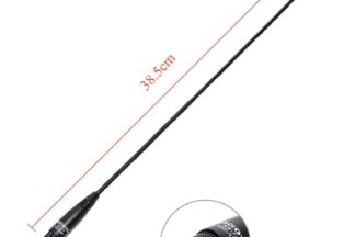 Antena Doble Banda VHF+UHF, Nagoya NA-771 Original, SMA Macho