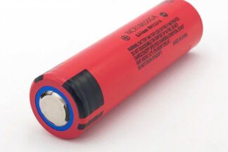 Batería NCR18650GA Panasonic Sanyo 3,6V/3500mAh, 10A Descarga Max.Positivo Plano