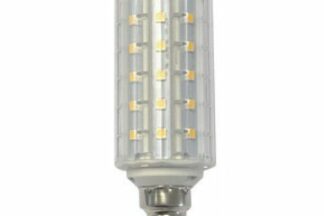 Bombilla E14 LED tubular 10W alargada y estrecha 31mm