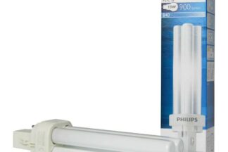 Bombilla G24d-1 (2 PINES) 13W 925lm 4000K clase A, PHILIPS MASTER PL-C 2P 840