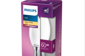 Bombilla Philips E14 LED Vela Cálida 827/2700K 4,3W