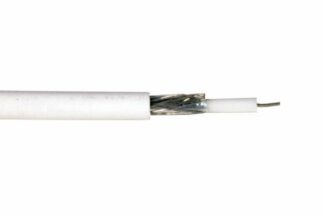 Cable coaxial antena TV 75Ω muy fino: Ø3,3mm (50 Metros)