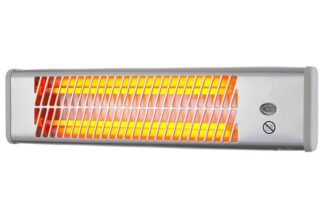 Calefactor de cuarzo de pared para baños 600/1200W