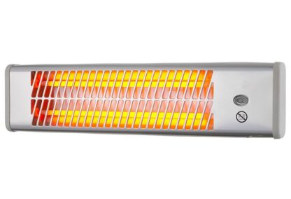 Calefactor de cuarzo de pared para baños 600/1200W
