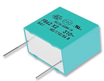 Condensador Safety MKP X2 Ignífugo 0,47uF 310VAC AEC-Q200