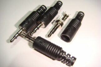 Conector jack 3,5mm macho estéreo de soldar