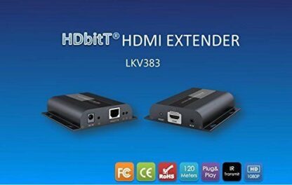 Extensor HDMI Emisor+Receptor HDMI tecnología HDbit hasta 120m - Imagen 6