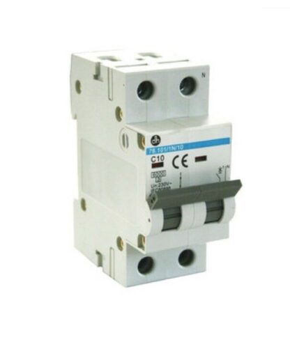 INTERRUPTOR AUTOMATICO 1P+N 10A/230VAC MAGNETOTERMICO MCB