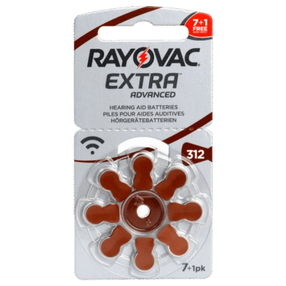8 Pilas tipo 312 PR41 RAYOVAC EXTRA ADVANCED