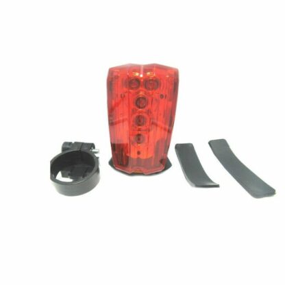Piloto trasero bicicleta 2 láser + 5 LEDs - Imagen 3