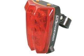 Piloto trasero bicicleta 2 láser + 5 LEDs