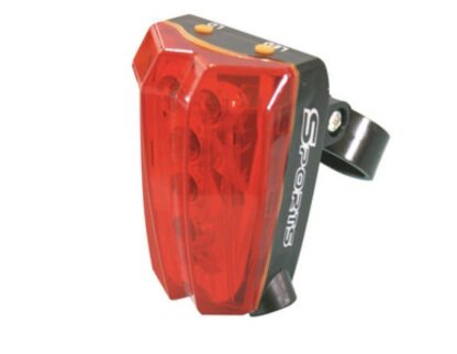 Piloto trasero bicicleta 2 láser + 5 LEDs