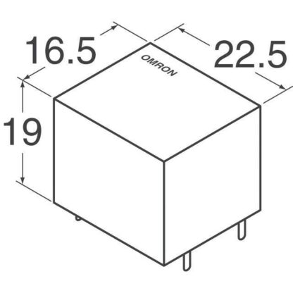RELE 12VCC 16A/250VCA SPDT OMRON G5LE-1-E 12VD - Imagen 4
