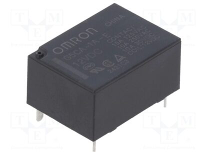 RELE 12Vdc 10A/250V G5CA-1A-E OMRON 22x16x11mm - Imagen 3