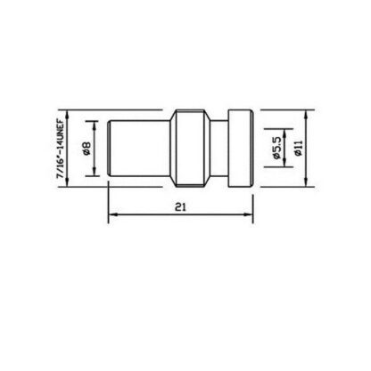 Reductor UG-175/U para conector PL259, para cable RG-58 - Imagen 4