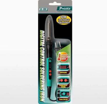 Soldador Regulable Autónomo 60W Proskit, 220-240V - Imagen 3